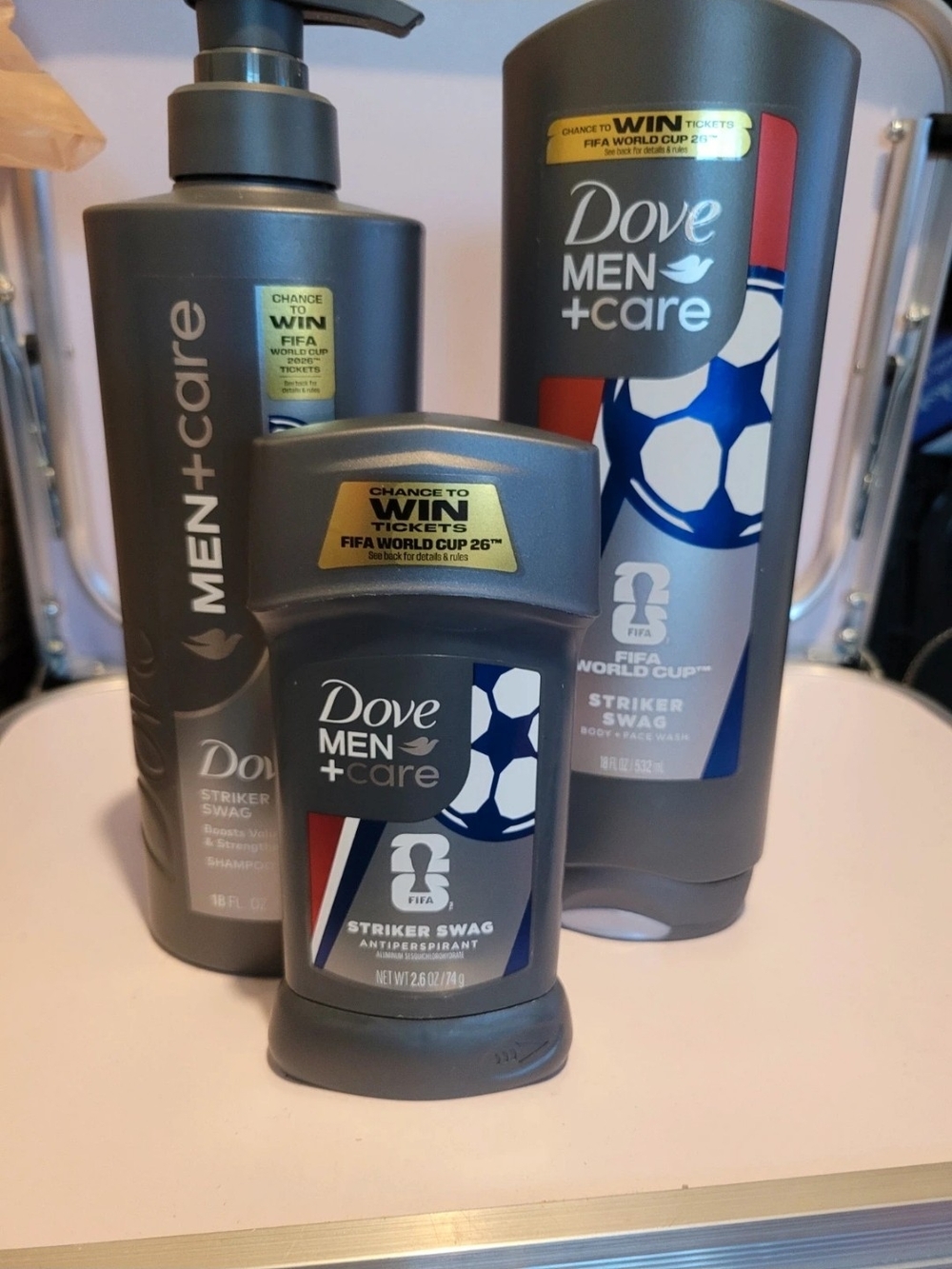 Dove Men+Care Striker Swag Fifa Grooming Bundle